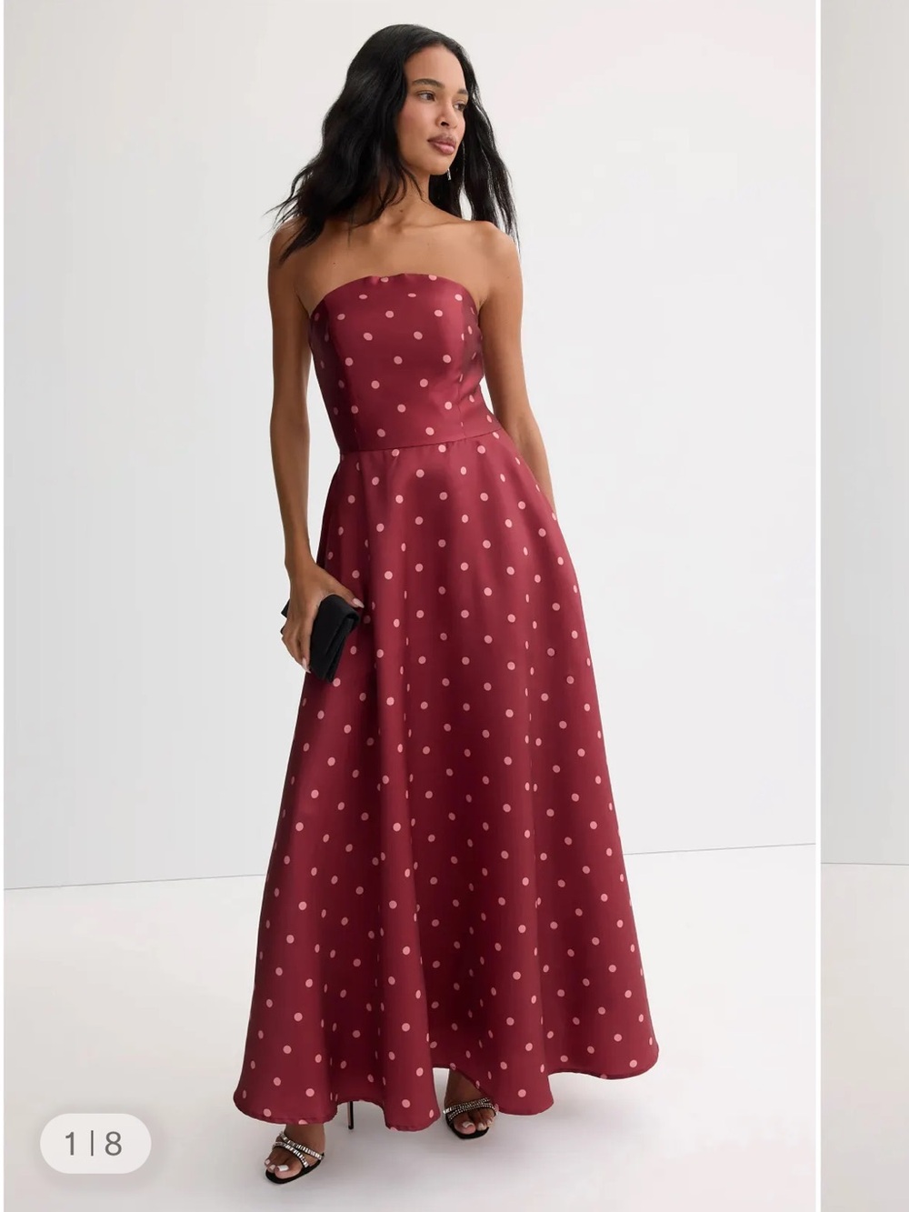 Hutch Victoria Polka Dot Gown